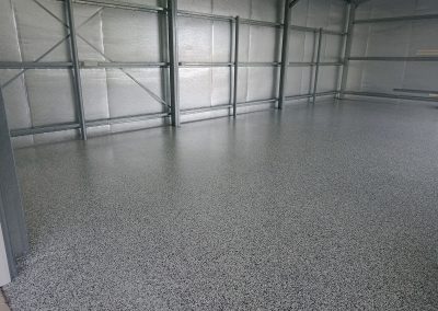 shed epoxy after