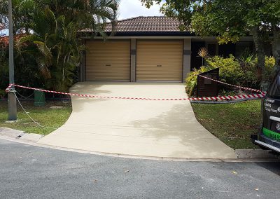 driveway restoration after