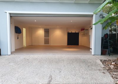 garage epoxy after