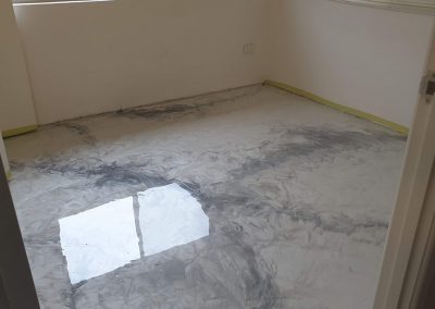 epoxy metallic after